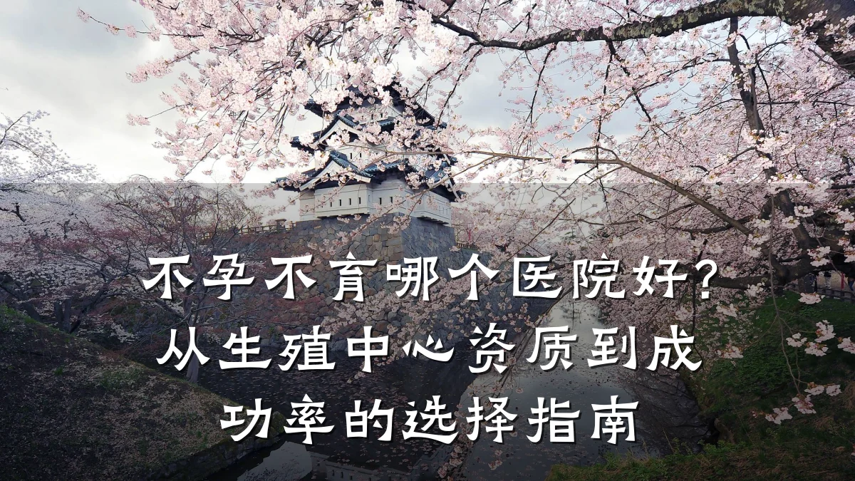 不孕不育哪个医院好？从生殖中心资质到成功率的选择指南