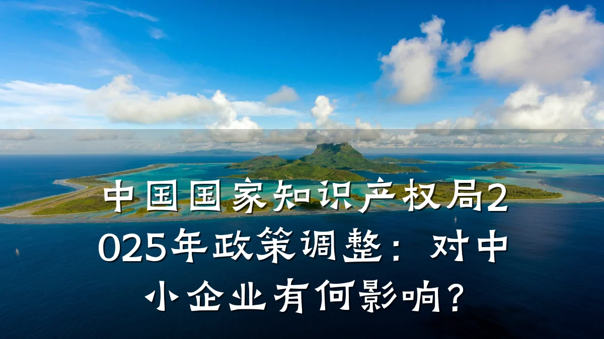 中国国家知识产权局2025年政策调整:对中小企业有何影响?