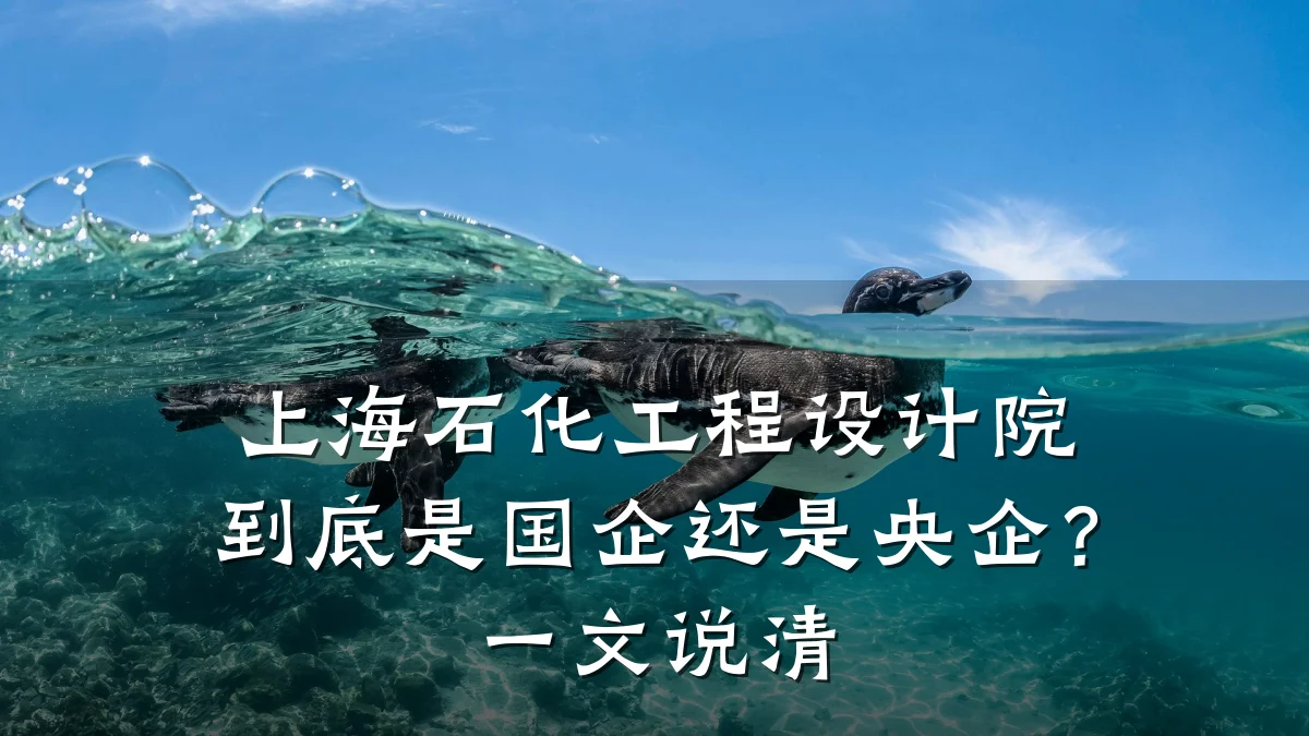 上海石化工程设计院到底是国企还是央企？一文说清
