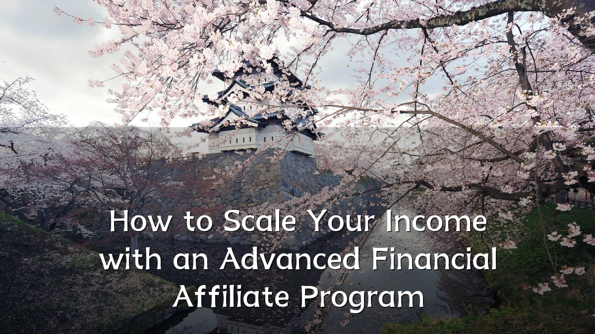 How to Scale Your Income with an Advanced Financial Affiliate Program