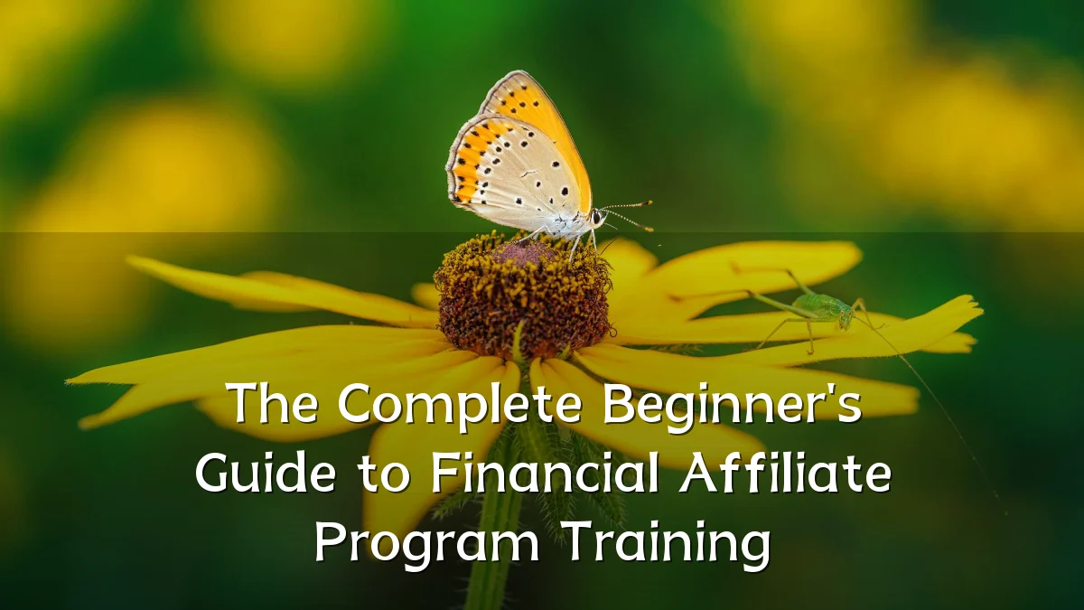 The Complete Beginner's Guide to Financial Affiliate Program Training