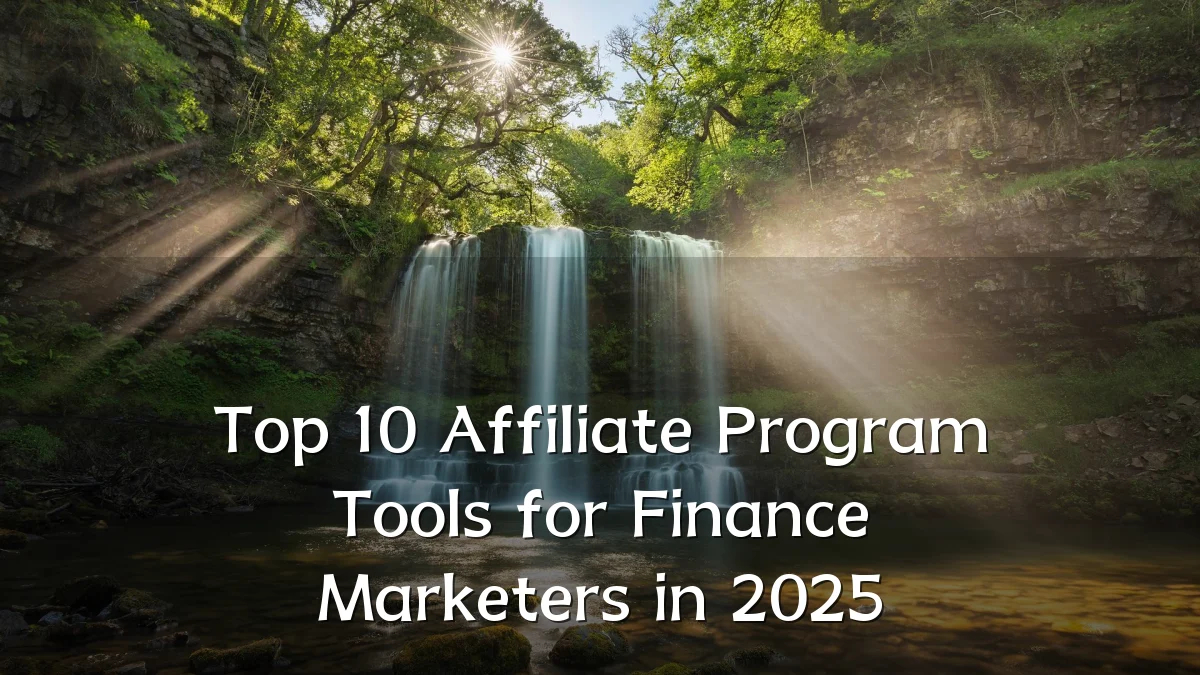 Top 10 Affiliate Program Tools for Finance Marketers in 2025