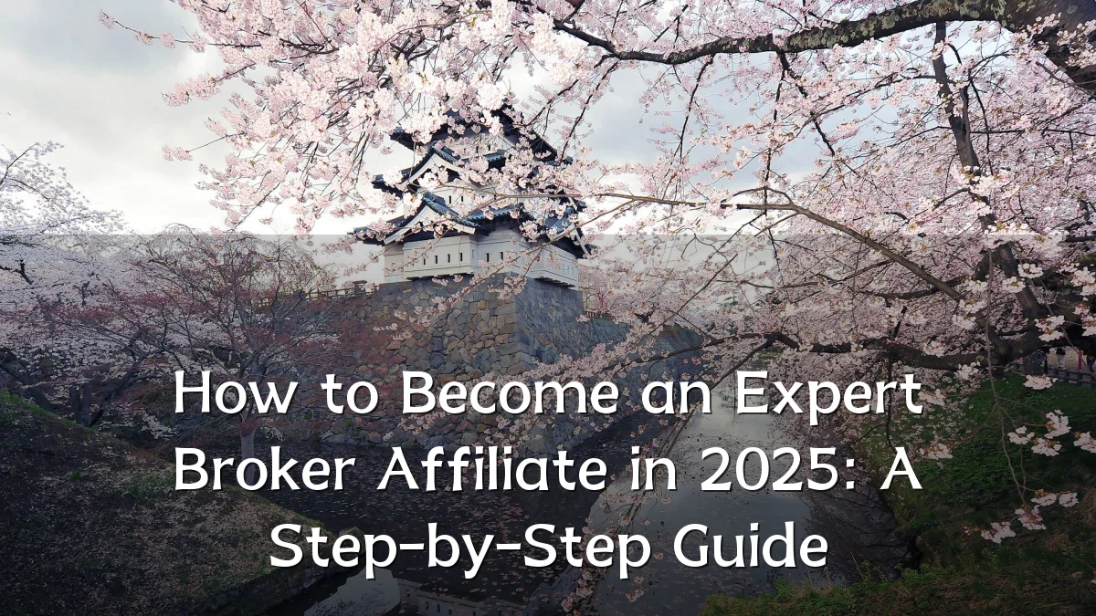 How to Become an Expert Broker Affiliate in 2025: A Step-by-Step Guide
