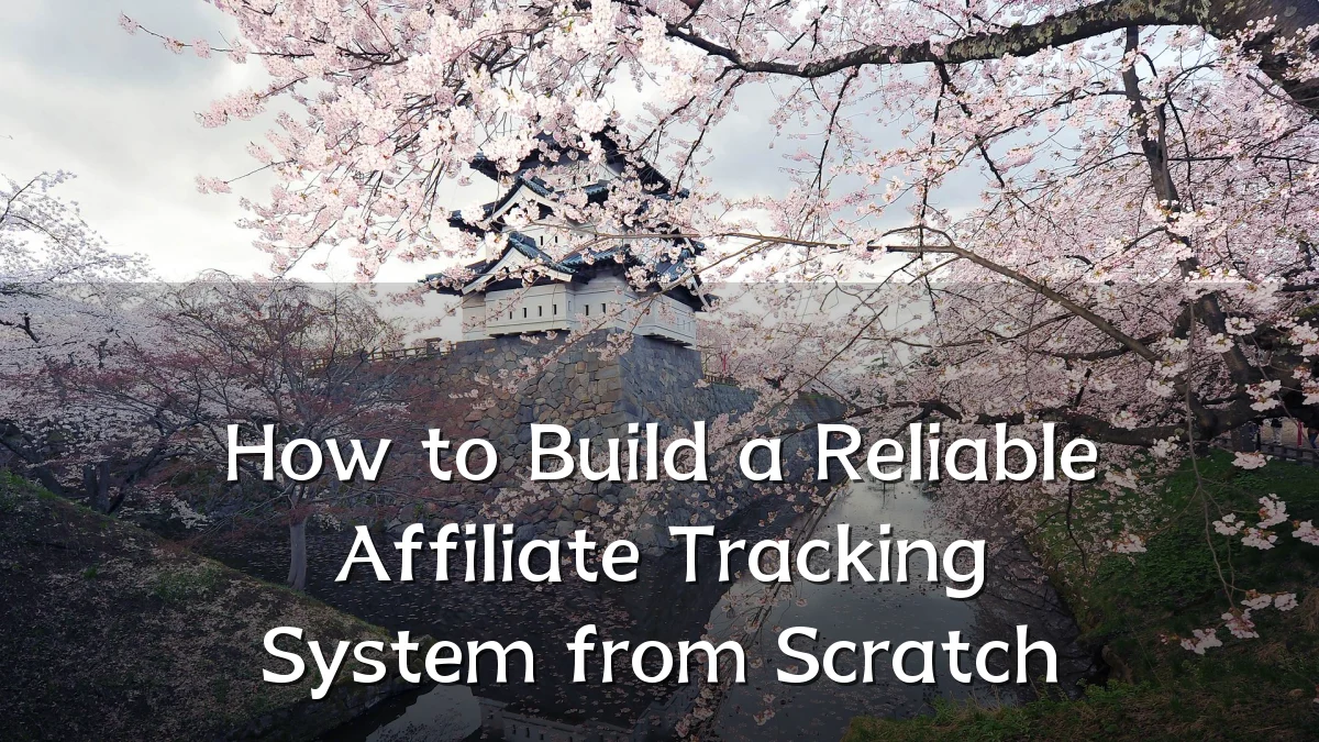 How to Build a Reliable Affiliate Tracking System from Scratch