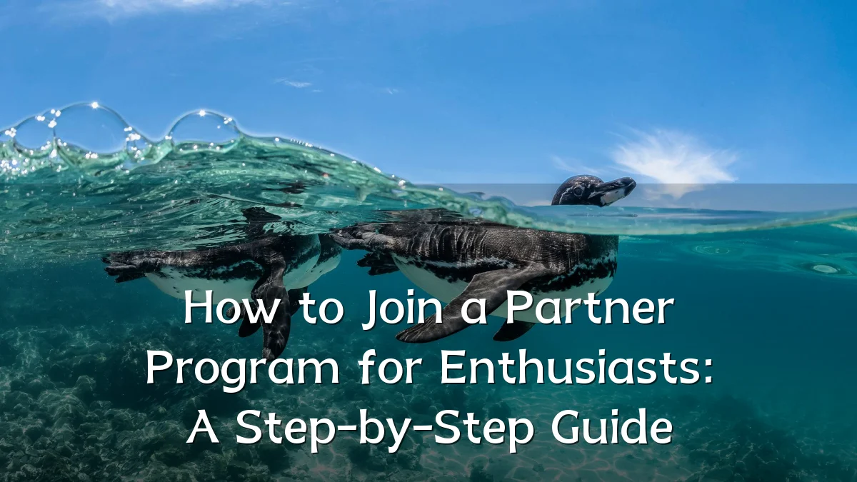 How to Join a Partner Program for Enthusiasts: A Step-by-Step Guide