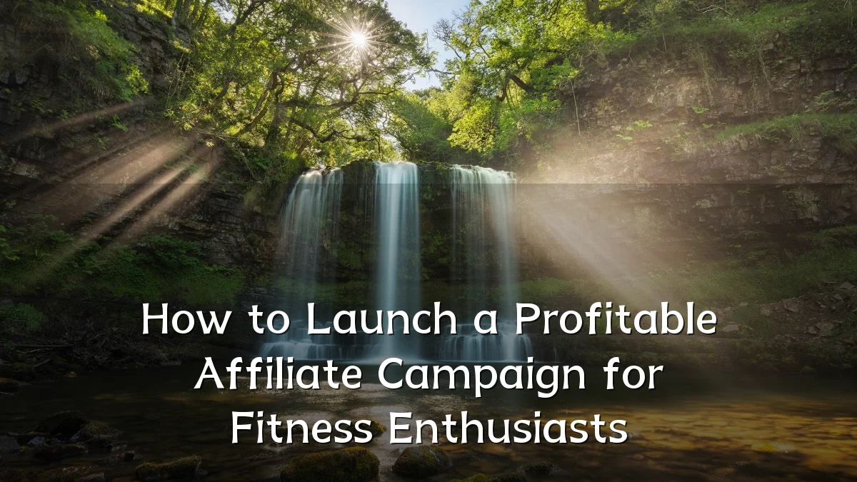 How to Launch a Profitable Affiliate Campaign for Fitness Enthusiasts