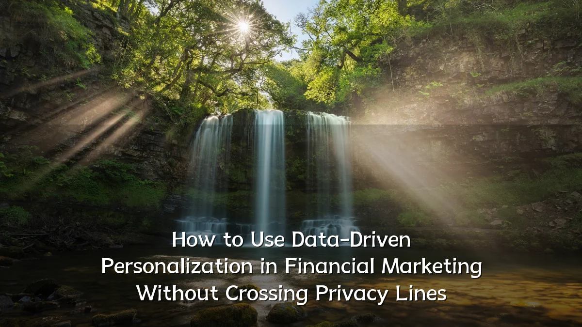 How to Use Data-Driven Personalization in Financial Marketing Without Crossing Privacy Lines