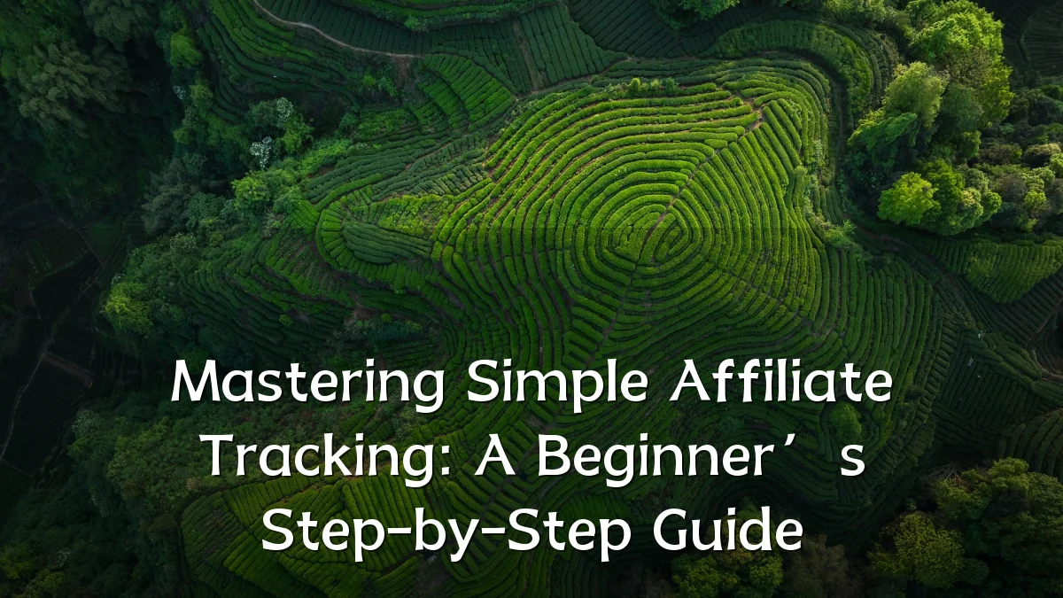 Mastering Simple Affiliate Tracking: A Beginner’s Step-by-Step Guide