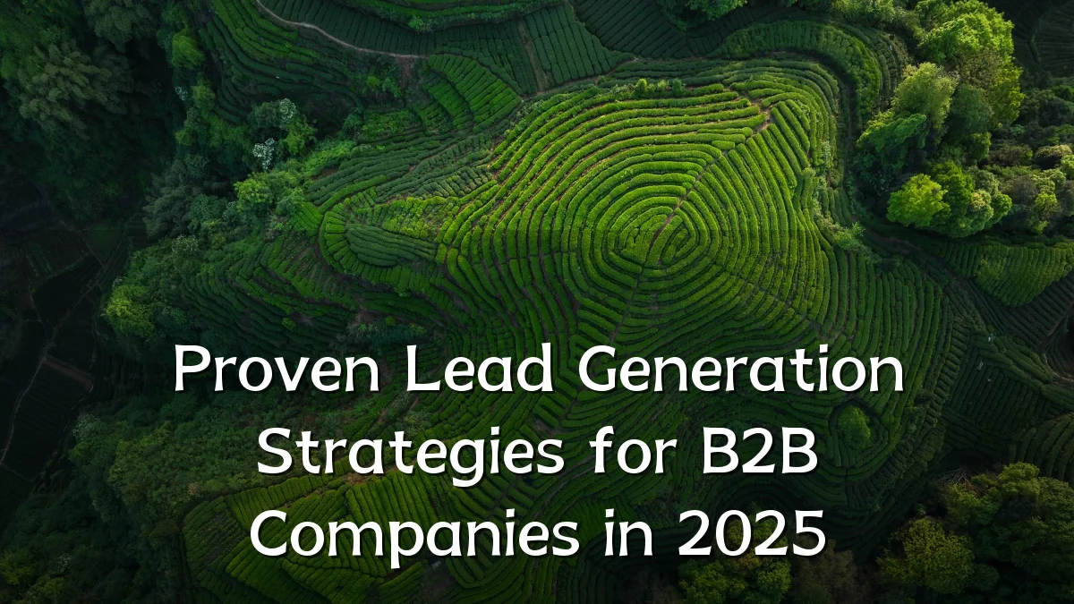 Proven Lead Generation Strategies for B2B Companies in 2025