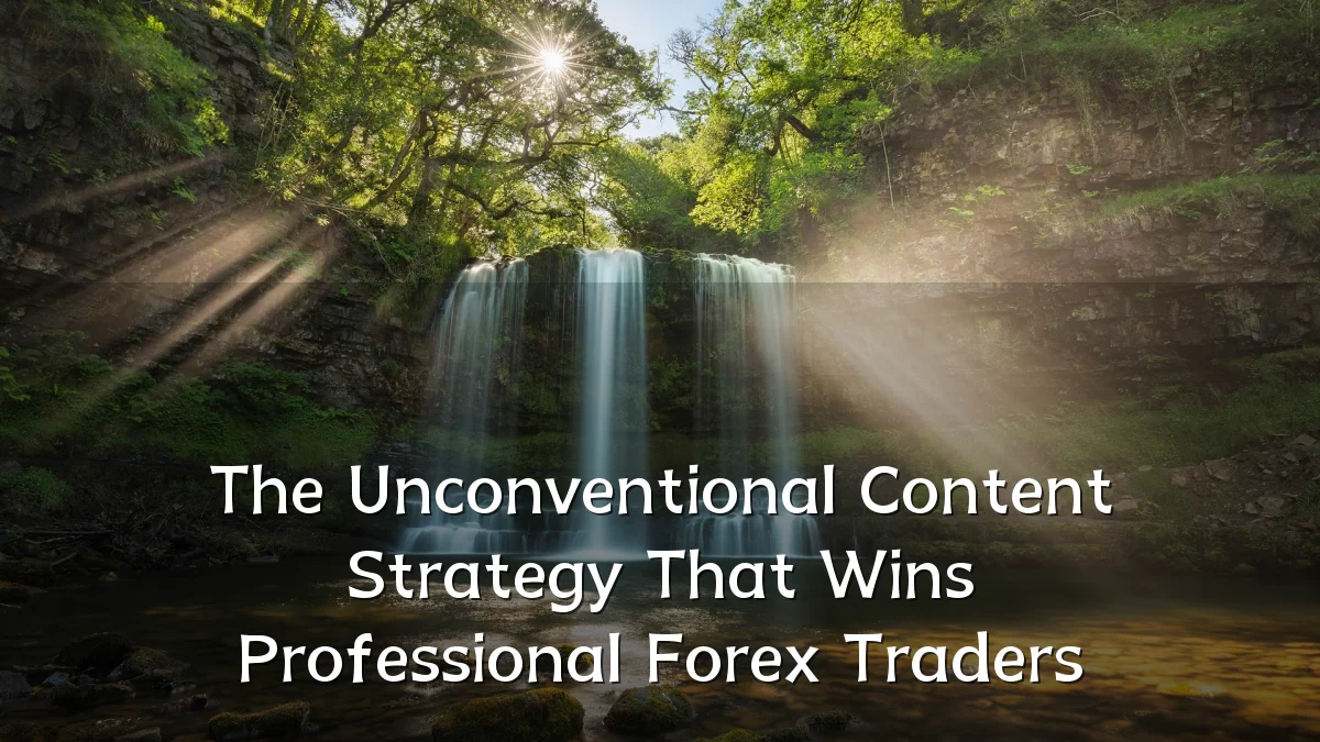 The Unconventional Content Strategy That Wins Professional Forex Traders