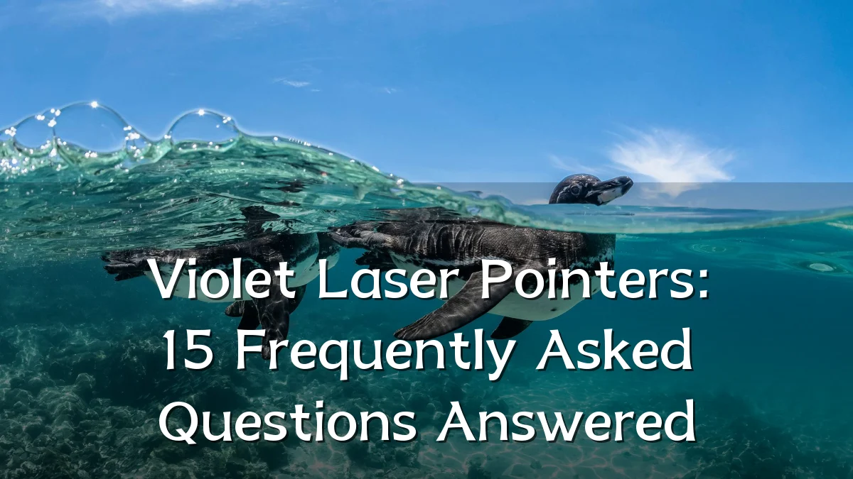 Violet Laser Pointers: 15 Frequently Asked Questions Answered